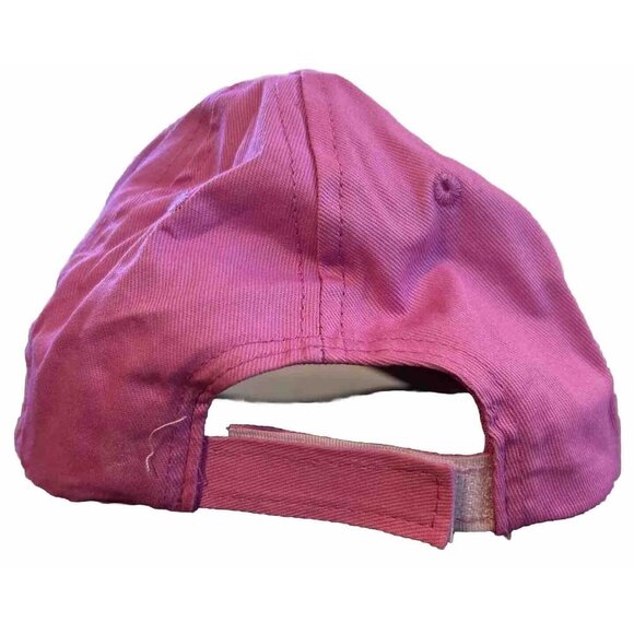 Disney Minnie Mouse Officially Licensed Youth Girls Pink Adjustable Hat New - Picture 4 of 6